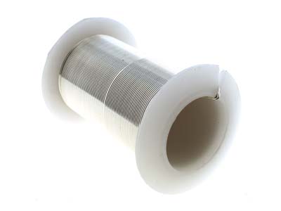 Wire Elements, 24 Gauge, Silver Colour, Tarnish Resistant, Medium Temper, 30yd/27.43m - Immagine Standard - 4