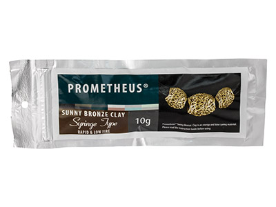 Prometheus Sunny Bronze Paste, Siringa Da 10 G Con 3 Punte