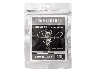 Argilla Bronzo Per Gioiellieri Prometheus, 100 G, Bianco Puro