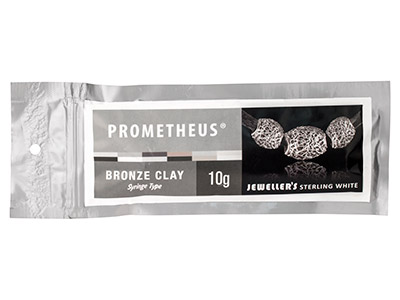 Prometheus Jewellers Sterling Whitebronze Paste, Siringa Da 10 G Con 3 Punte