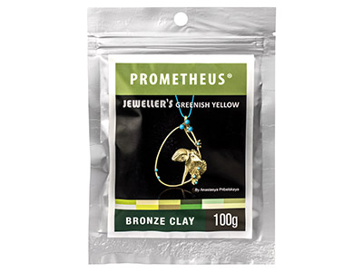 Siringa Per Argilla Bronzo Per Gioiellieri Prometheus, 100 G, Giallo Verdastro