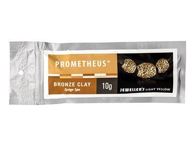 Siringa Per Argilla Bronzo Per Gioiellieri Prometheus, 3 Punte, 10 G, Giallo Chiaro - Immagine Standard - 1