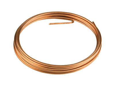 Filo Quadrato Rame Ricotto 2,00 Mm,bobina Da 3 Metri - Immagine Standard - 1