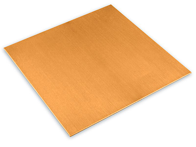 Lamina In Rame, 75 X 75 X 0,7 mm - Immagine Standard - 1