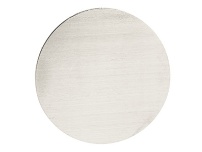 Pezzo Grezzo Di Alluminio, Flan Rotondo 38,10 Mm, Impressart, Confezione Da 6