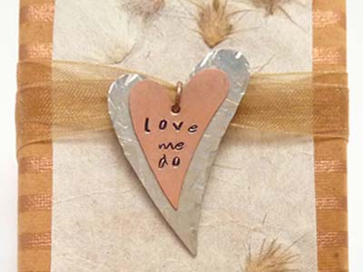 Semilavorato In Alluminio, Cuore Fantasia 31,80 Mm, Impressart, Confezione Da 18 Alluminio - Immagine Standard - 5