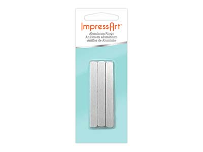 Semilavorato In Alluminio, Per Fede6 X 68 Mm, Impressart, Confezione Da 11 - Immagine Standard - 2