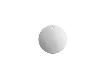 Alluminio Grezzo, Grezzo Rotondo Forato 1 Foro, 12 Mm, Impressart, Confezione Da 20