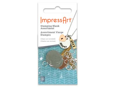 Impressart Basi, Assortimento Di Forme E Metalli, Set Da 6 - Immagine Standard - 3
