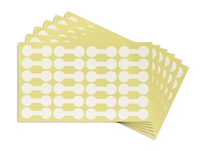 Etichette Adesive Bianche, 12 X 35 Mm, Confezione Da 144