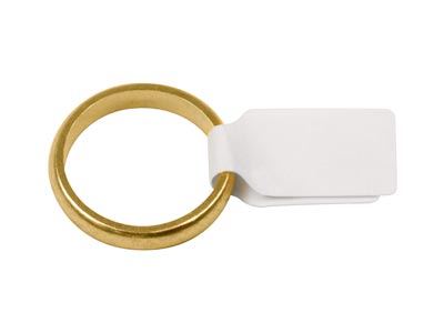 Etichette Adesive Bianche, 10 X 51 Mm, Scatola Da 1000 - Immagine Standard - 4