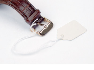 Etichette In Cotone, Confezione Da 200 - Immagine Standard - 2