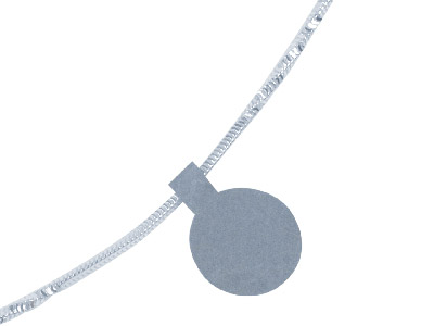 Etichette Adesive Argentate, 12x 35mm, Confezione Da 144 - Immagine Standard - 2