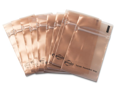 Bustina Anti-annerimento Grande, 10x 10 Cm, Confezione Da 10 Trasparente - Immagine Standard - 2