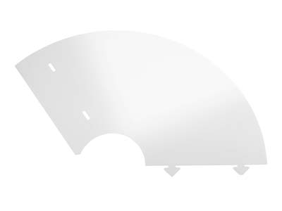 White Bracelet Display Cone - Immagine Standard - 2