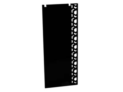 Black Gloss Acrylic Necklace Display Medium