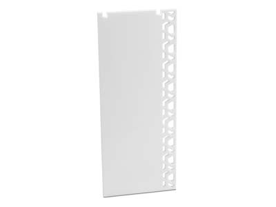 White Gloss Acrylic Necklace Display Medium - Immagine Standard - 1