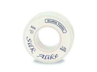 Silkon Filo Di Seta E Nylon N. 1, Bianco 0,30 Mm, 18 Metri - Immagine Standard - 1