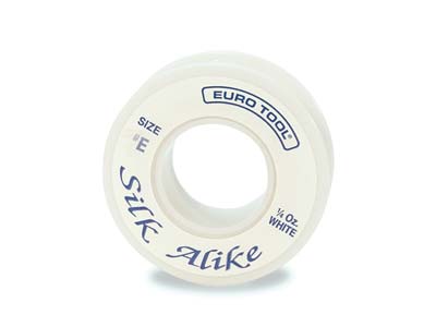 Silkon Filo Di Seta E Nylon N. 2, Bianco 0,35 Mm, 18 Metri