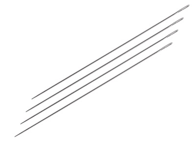 Aghi Per Perline N. 15, Diametro 0,24 Mm, Confezione Da 4 - Immagine Standard - 2
