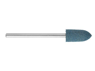 Mola In Gomma Montata Su Proiettile, Blu, Grana Grossa, 7 X 13 Mm, N. 507, Eve - Immagine Standard - 2