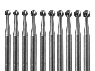 Busch Burr 1 Round Set Of 12 Burr Sizes 2.7-4.2