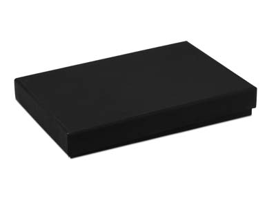 Scatola Per Collana, Gomma Nera - Immagine Standard - 2