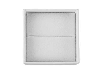 White Card Soft Touch Ring Box - Immagine Standard - 4
