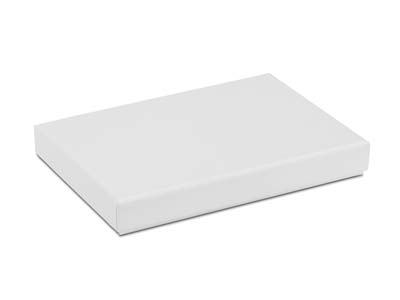 White Card Soft Touch Necklace Box - Immagine Standard - 2