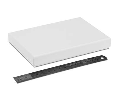 White Card Soft Touch Necklace Box - Immagine Standard - 3