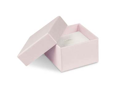 Pastel Pink Card Ring Box