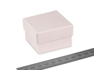 Pastel Pink Card Ring Box - Immagine Standard - 3
