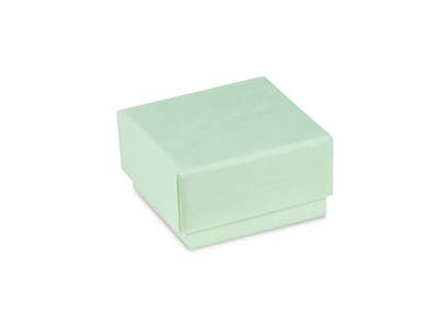 Pastel Green Card Earring/ Small Universal Box - Immagine Standard - 2