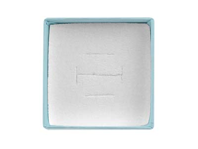 Pastel Blue Card Ring Box - Immagine Standard - 4