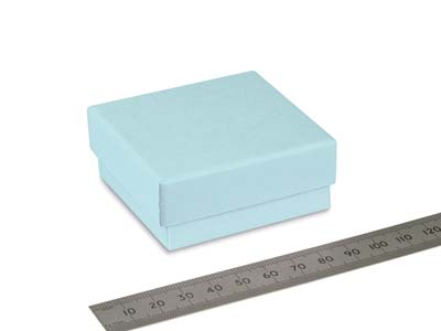Scatola Universale Modello Medio, Cartone Azzurro Pastello - Immagine Standard - 3