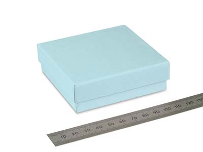 Astuccio Universale Grande Modello,cartone Azzurro Pastello - Immagine Standard - 3