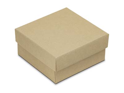 Kraft Recycled Paper Ring Box - Immagine Standard - 2