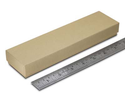 Kraft Recycled Paper Bracelet Box - Immagine Standard - 3