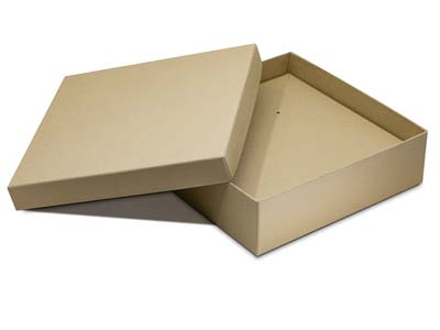 Scatola Per Collana, Carta Kraft Riciclata - Immagine Standard - 1