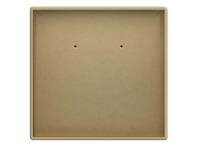 Kraft Recycled Paper Necklace Box - Immagine Standard - 4