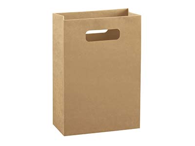 Busta Regalo Grande Modello, Carta Kraft, Confezione Da 10