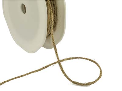 Corda Di Juta Naturale 2mm, 20 Metri - Immagine Standard - 2