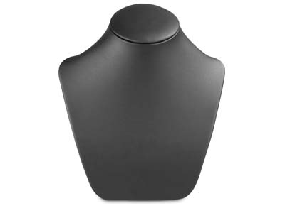Espositore Per Collane, Busto Medio, Similpelle Nera