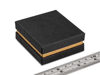Grande Astuccio Universale, Cartonenero Con Striscia Metallica Dorata - Immagine Standard - 4