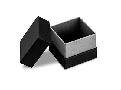 Scatola-Per-Anello,-Cartone-Nero---Co...