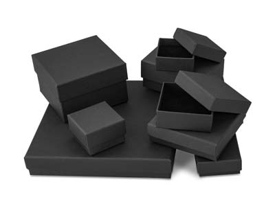Scatola Per Bracciale, Cartone Neroopaco - Immagine Standard - 5