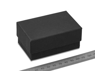 Scatola Per Gemelli, Cartone Nero Opaco - Immagine Standard - 4
