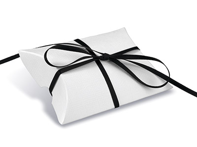 Confezione Berlingot 7 X 7 X 2,5 Cm, Cartone Bianco, Confezione Da 10 - Immagine Standard - 3
