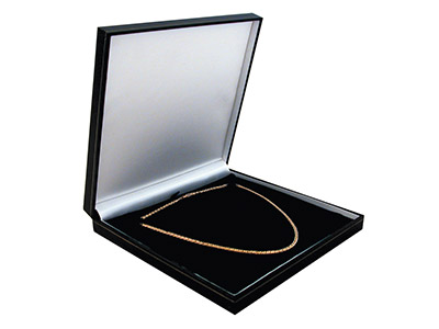 Scatola-Per-Collana,-Similpelle----Nera