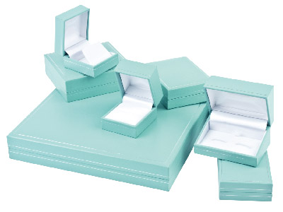 Scatola Per Bracciale, Similpelle Verde Menta - Immagine Standard - 3